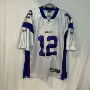 Vintage REEBOK Minnesota Vikings Percy Harvin STITCHED NFL Jersey Men’s SIZE 52